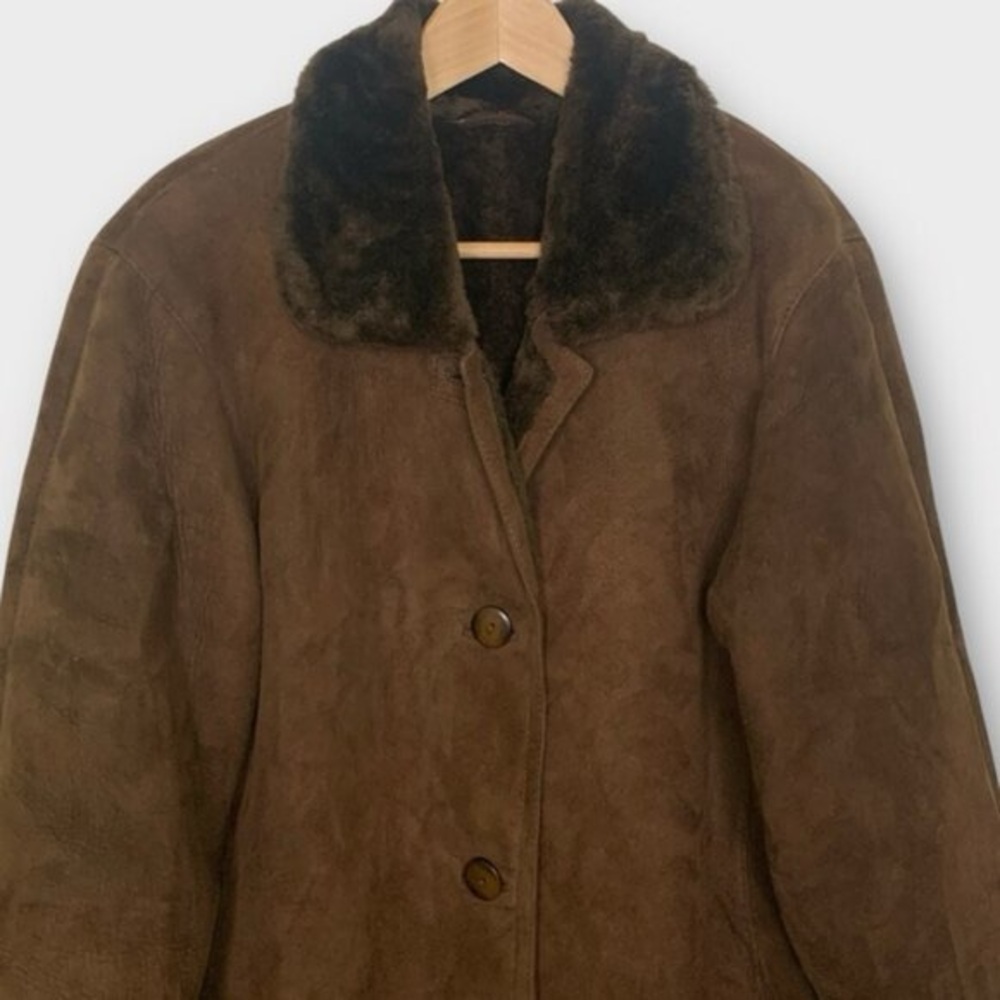 Vintage Danier Sheepskin Jacket Coat - Picture 3 of 11